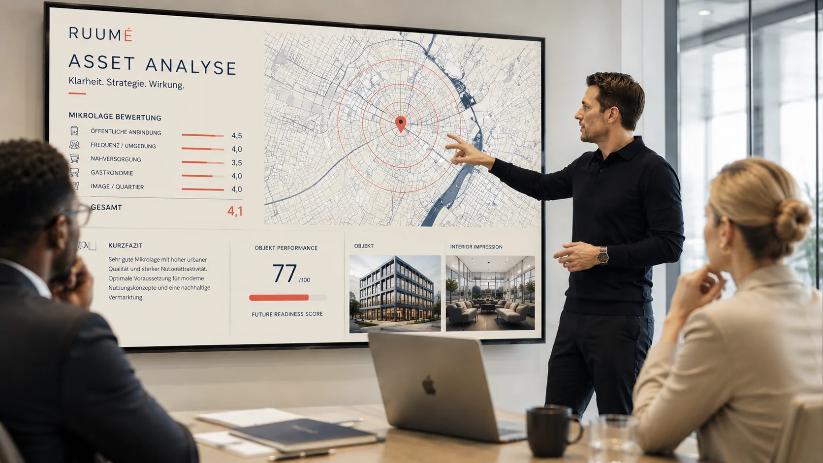 RUUMÉ Asset-Analyse im gemeinsamen Projektgespräch
